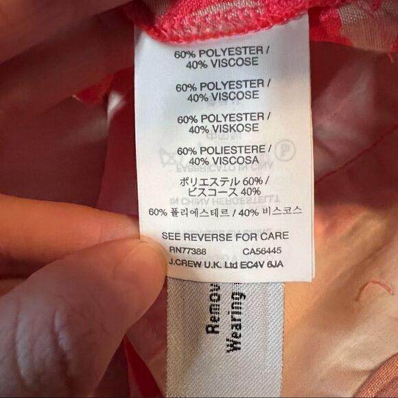 J crew floral patterned shirt shorts - Picture 4 of 9